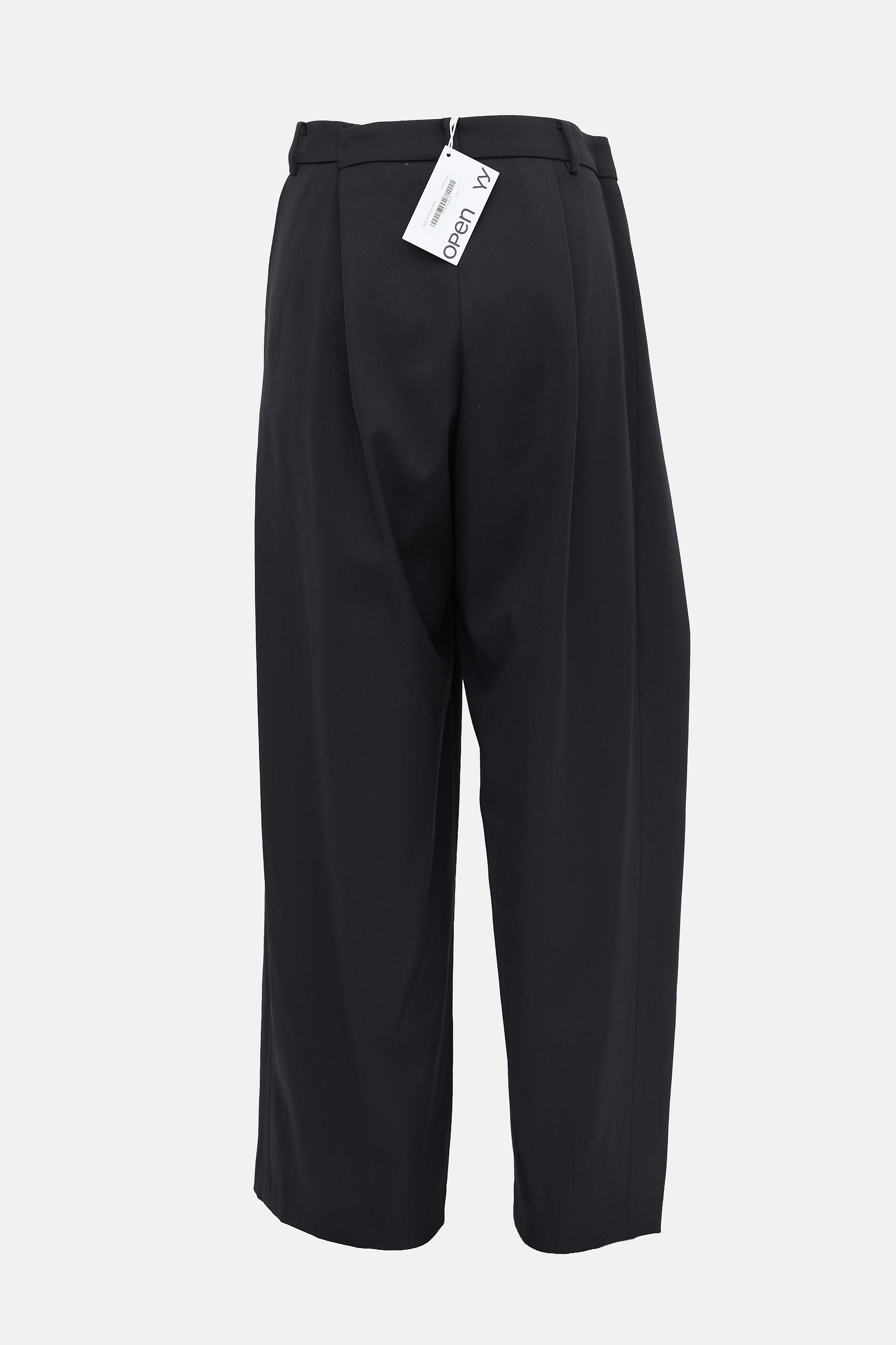Open YY Wool Wrap Over Trouser