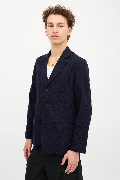 Our Legacy Crinkled Wool Blazer
