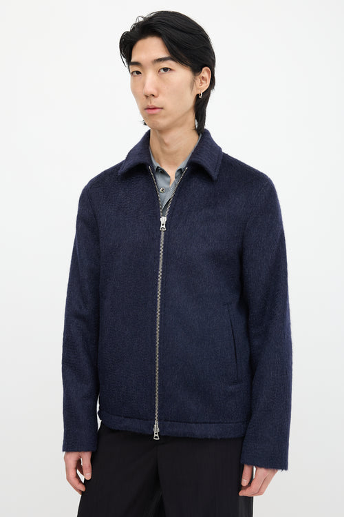 Wool & Mohair Pressed Cilium Jacket