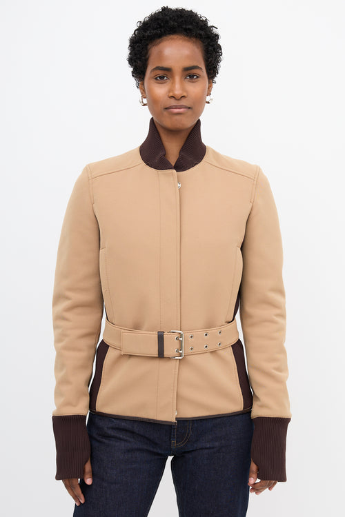 Prada Sport Removable Fur Jacket