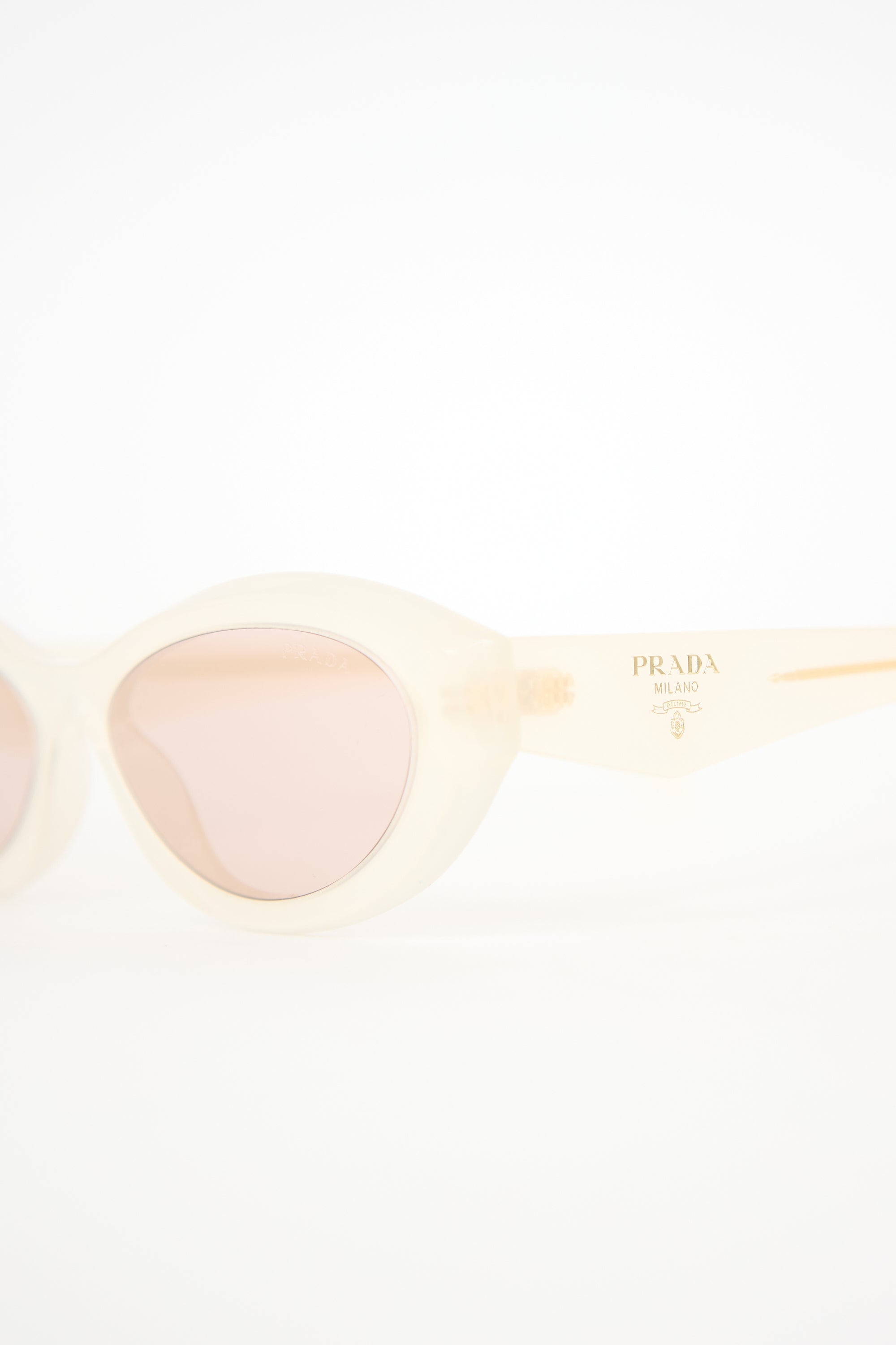 Prada SPR26Z Oval Sunglasses
