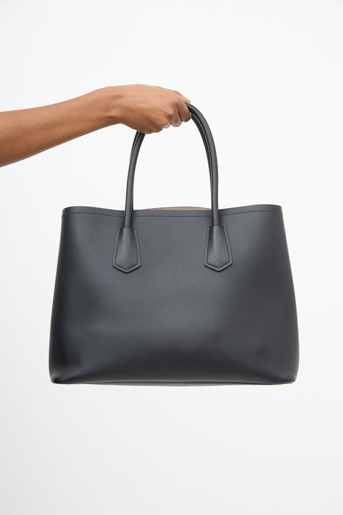 Prada Saffiano Leather Small Double Bag