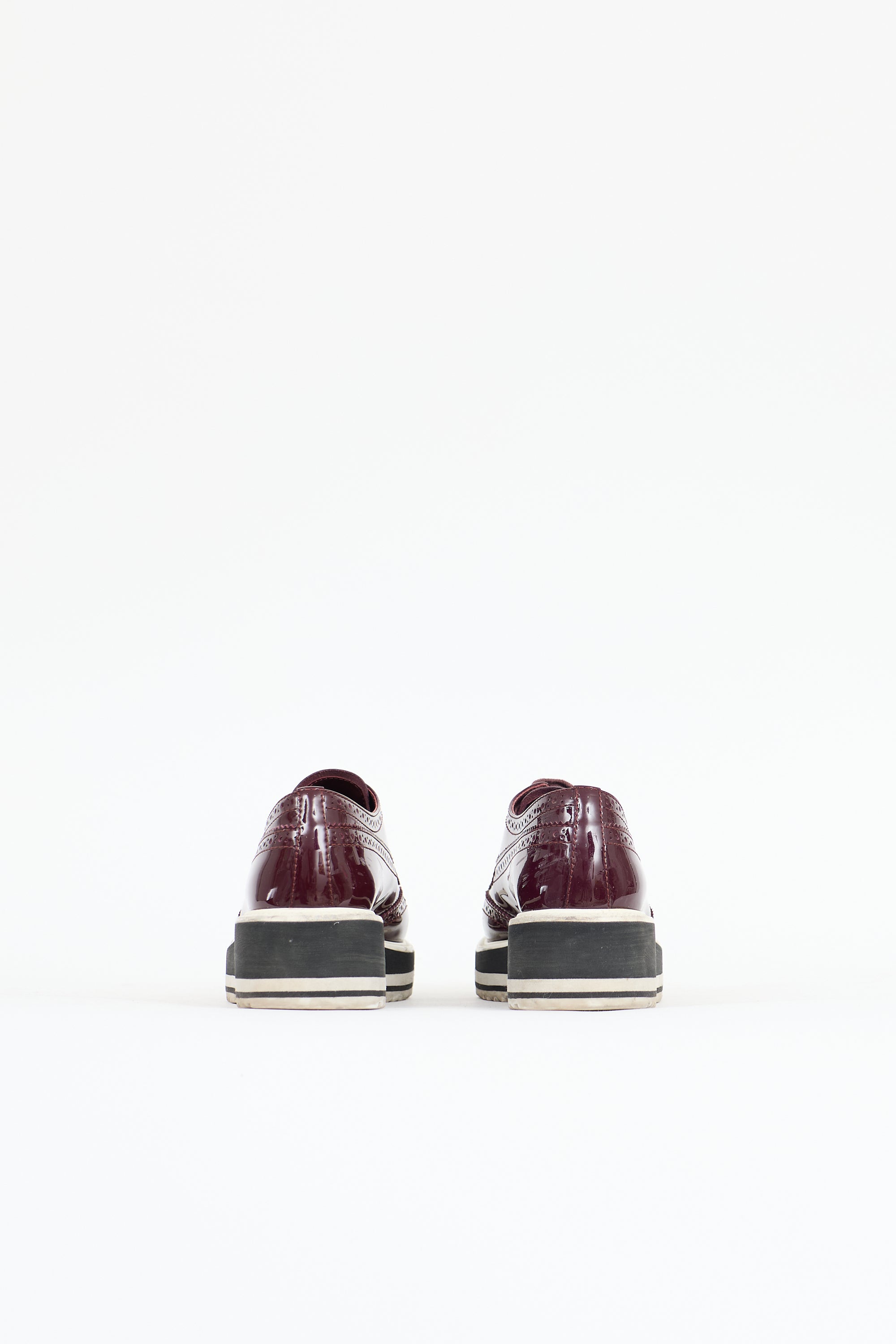 Prada Patent Leather Brogue Oxford