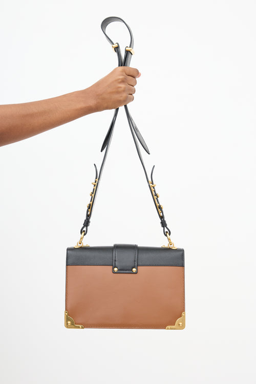 Prada Saffiano Leather Cahier Bag