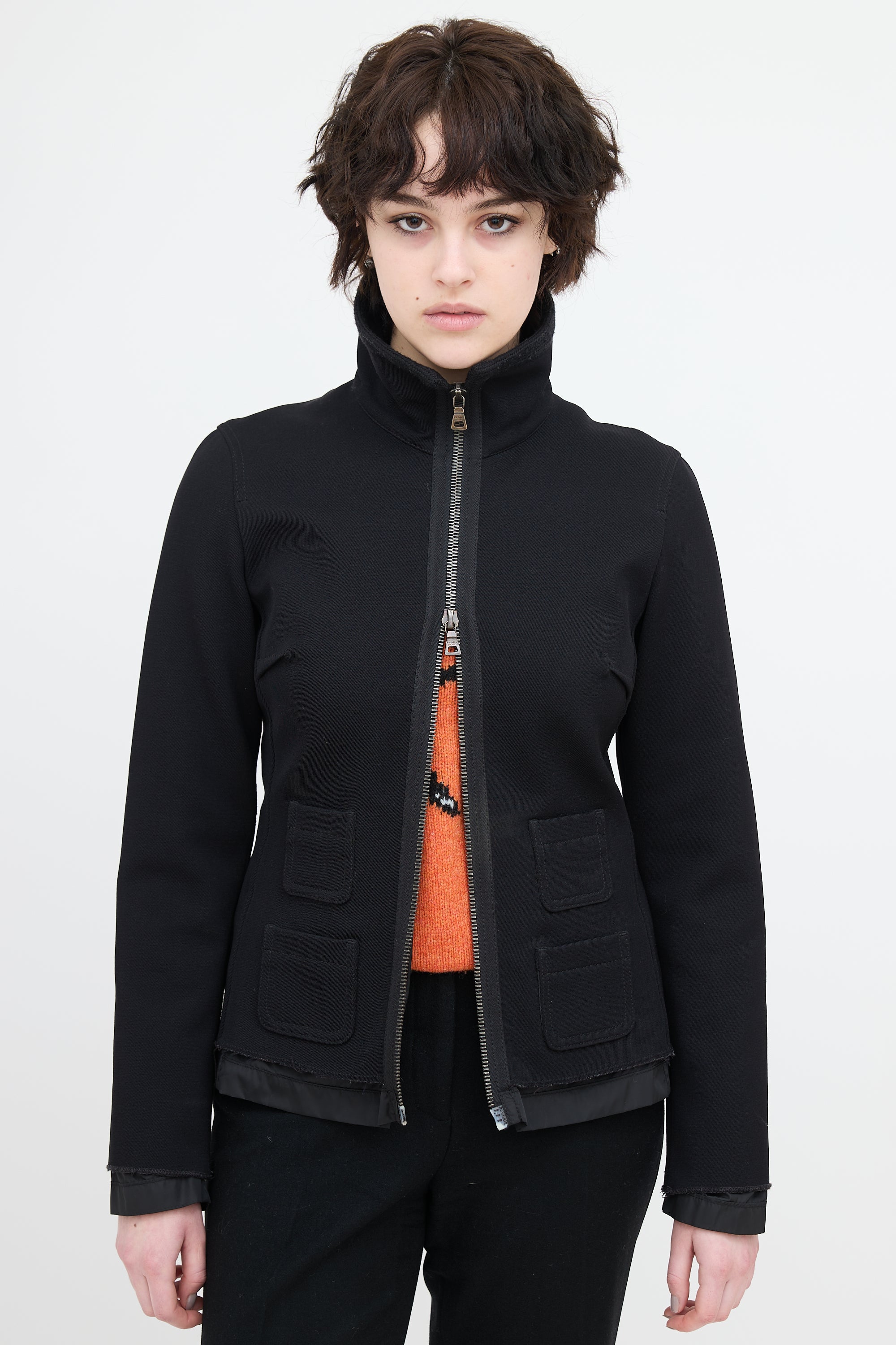 Prada Sport Ribbed Jacket