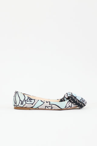 Prada Printed Flat