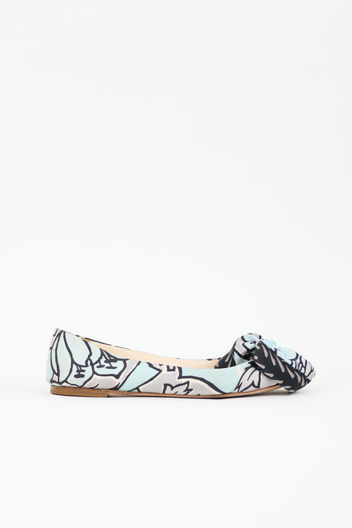Prada Printed Flat