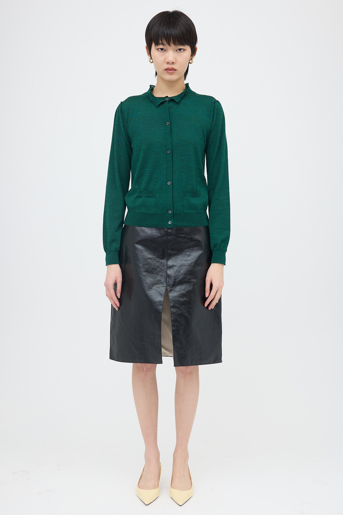 Prada 2018 Wool & Silk Cardigan