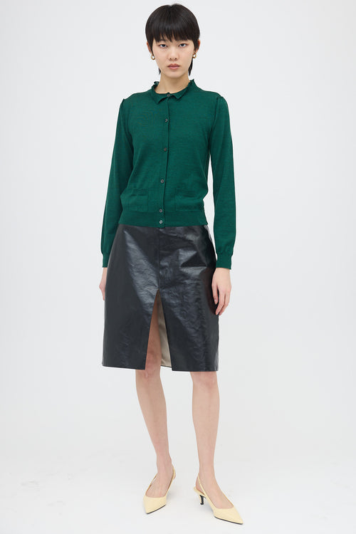 Prada 2018 Wool & Silk Cardigan