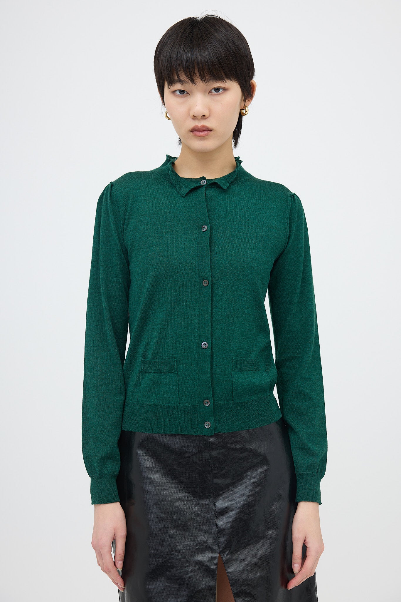 Prada 2018 Wool & Silk Cardigan