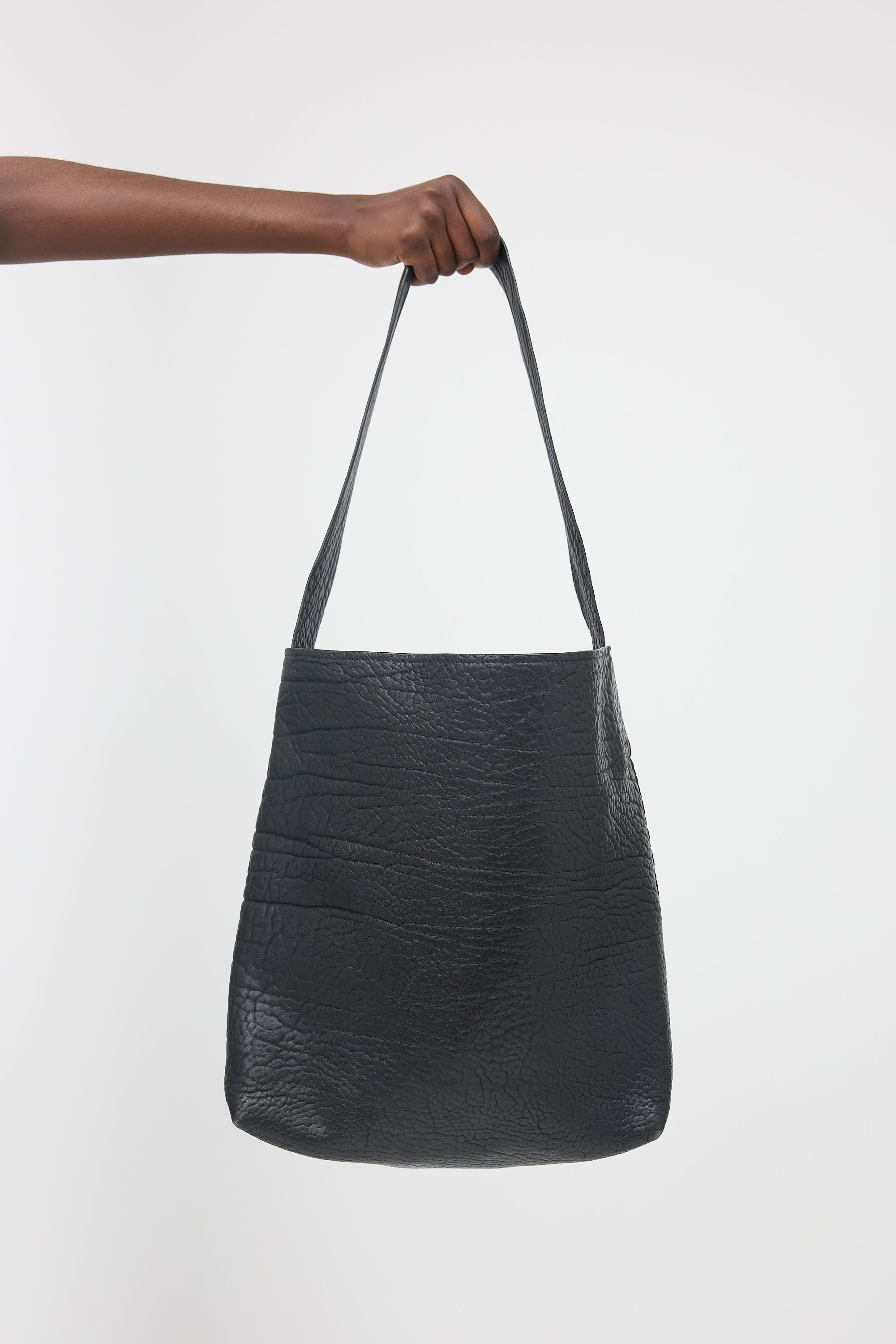 Prada SS 2023 Full Grain Leather Tote Bag