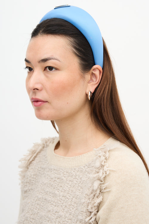 Prada Re-Nylon Wide Logo Headband
