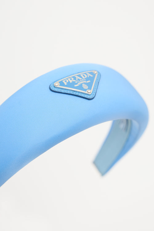 Prada Re-Nylon Wide Logo Headband