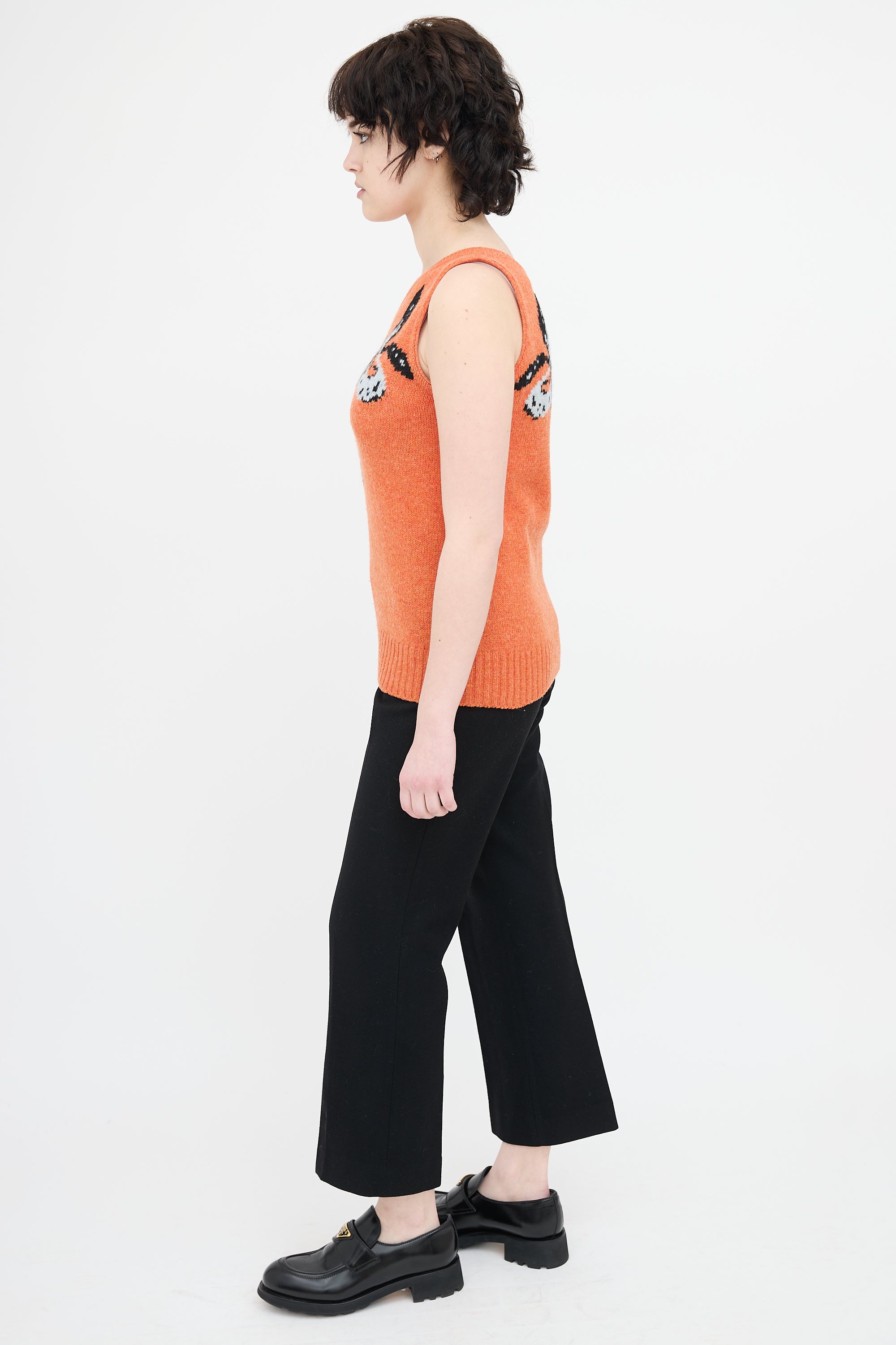 Prada Spring 2018 One Shoulder Top