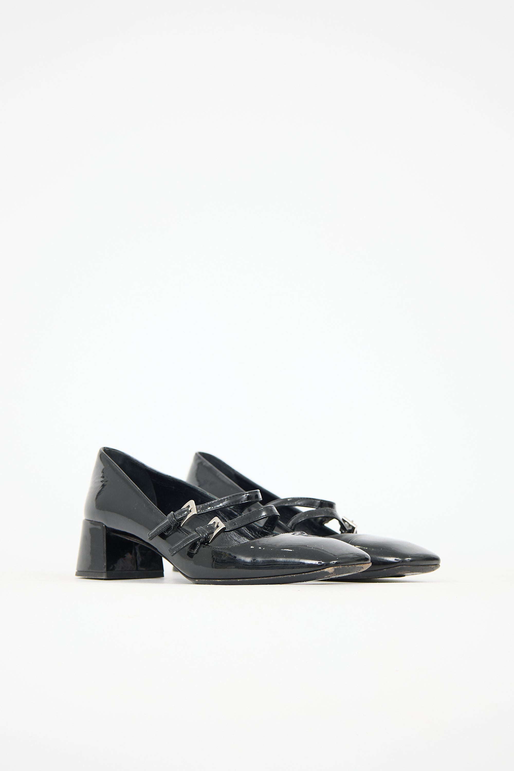 Prada Patent Mary Jane Heel