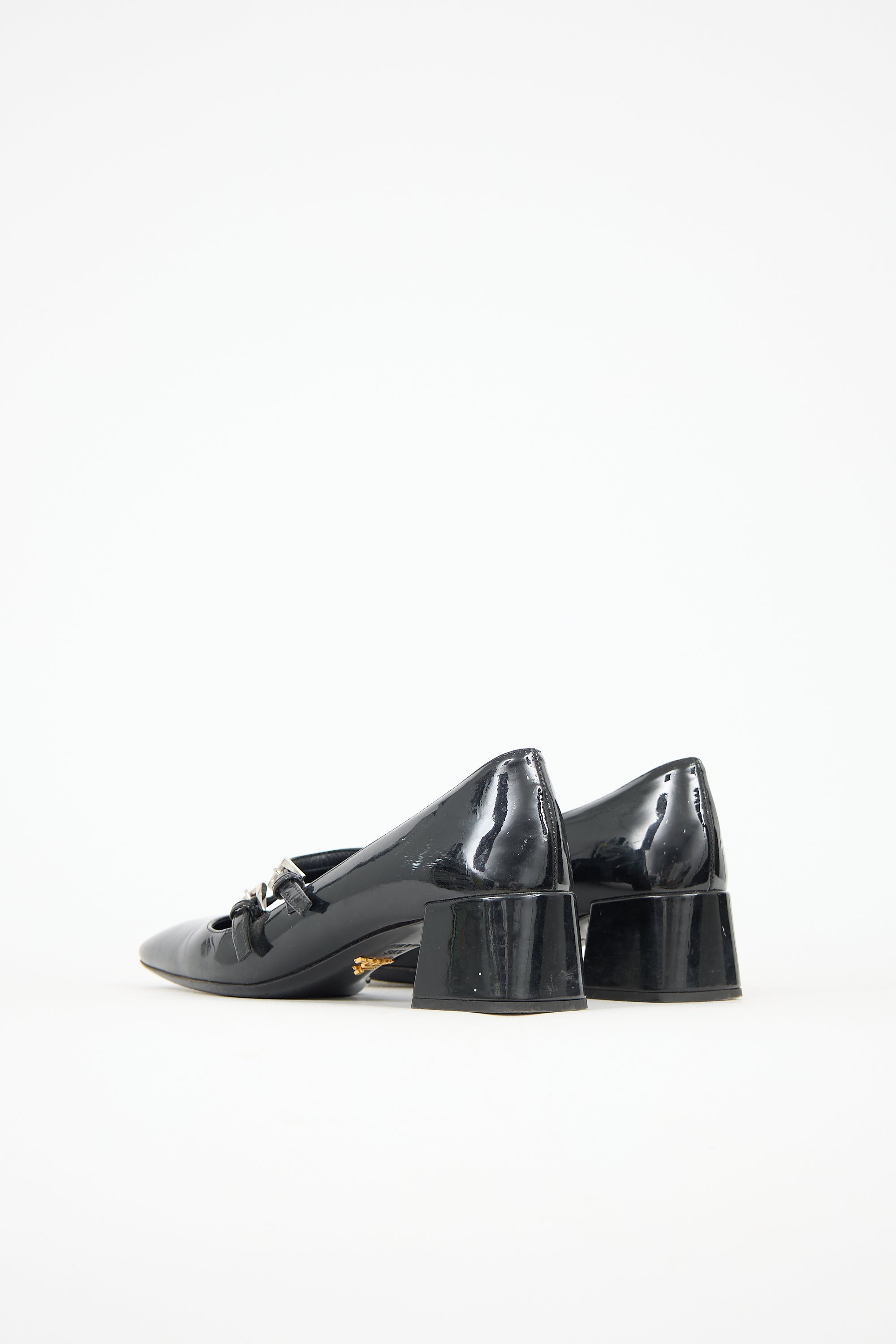Prada Patent Mary Jane Heel