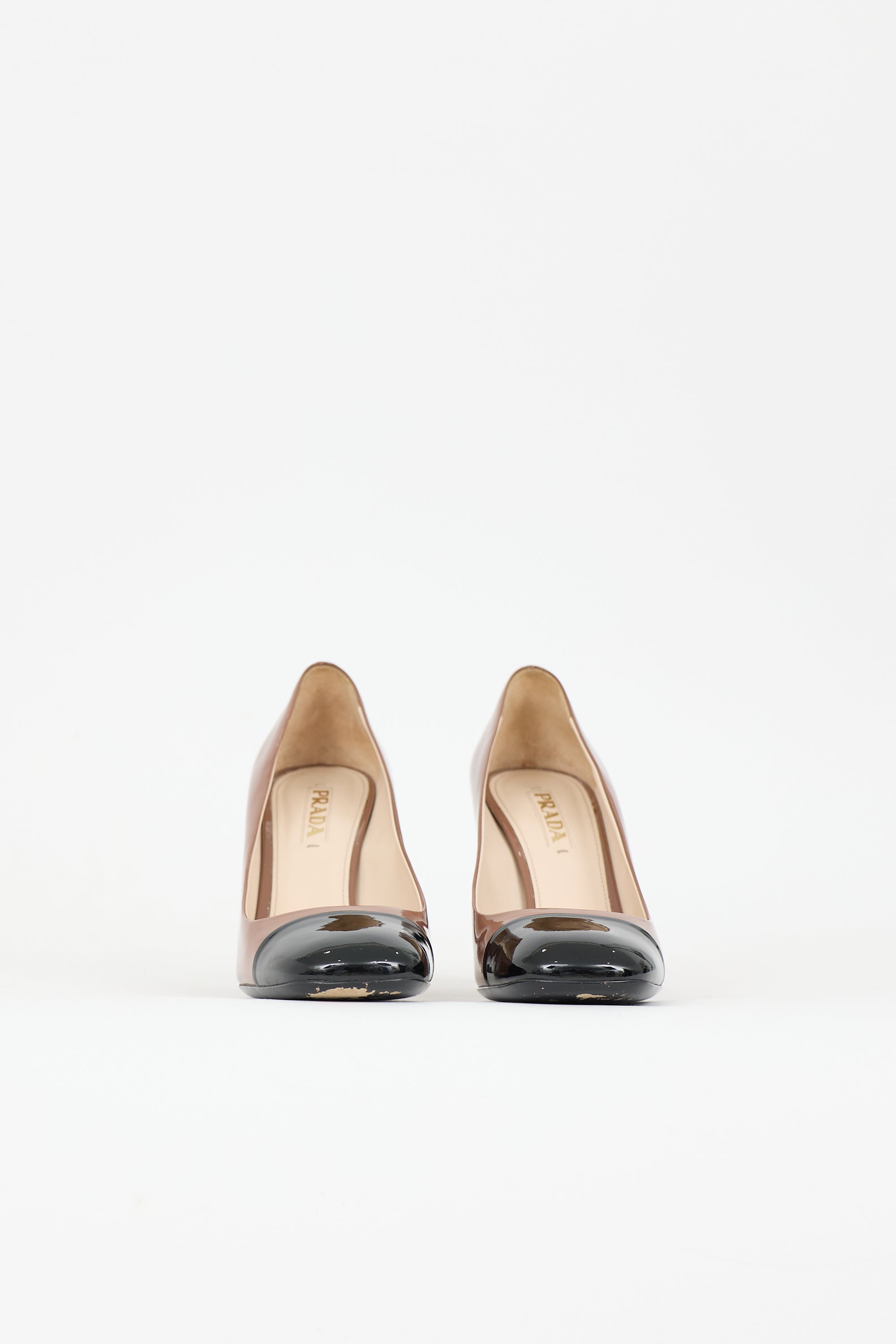 Prada Patent Pump