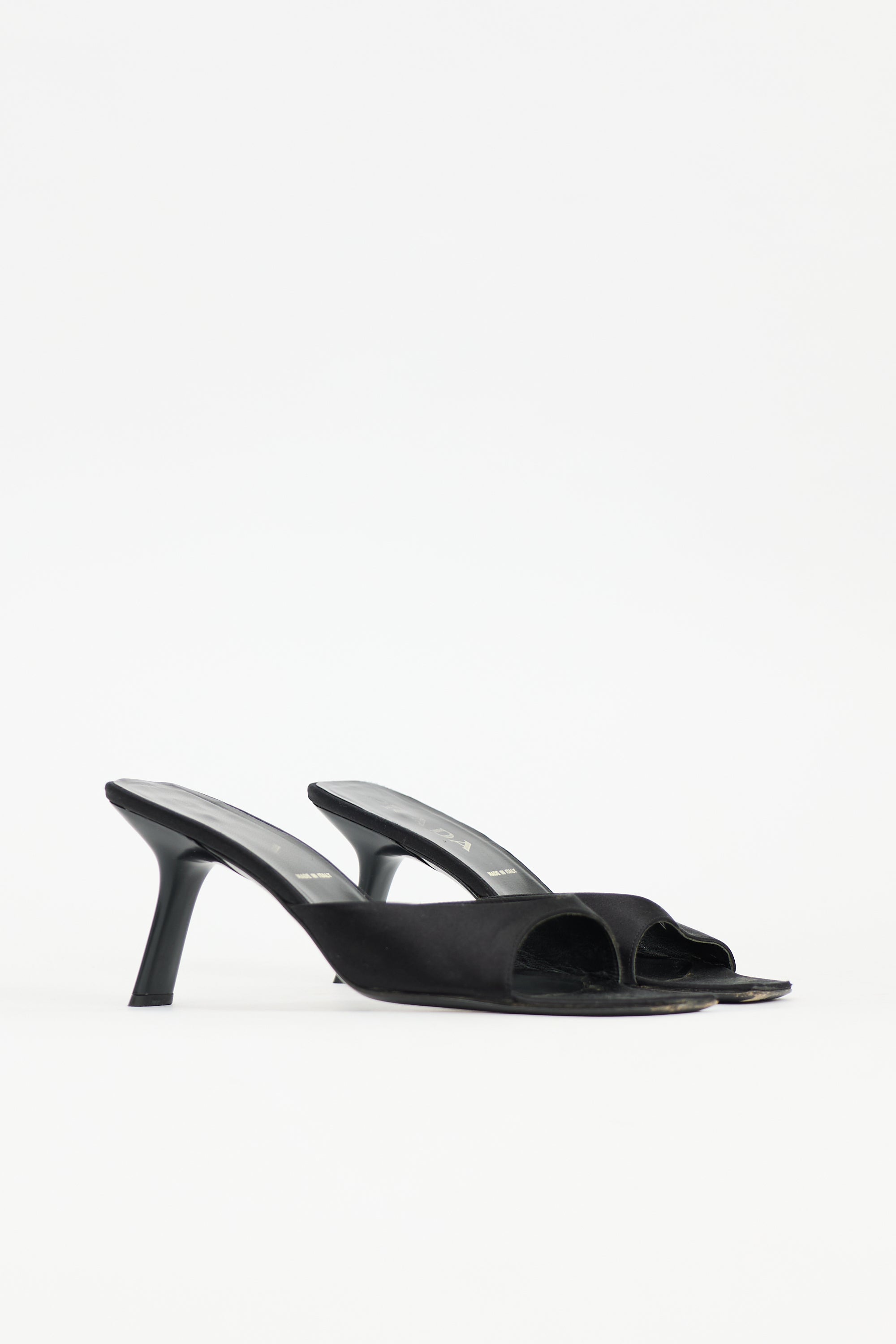 Prada Satin Mule