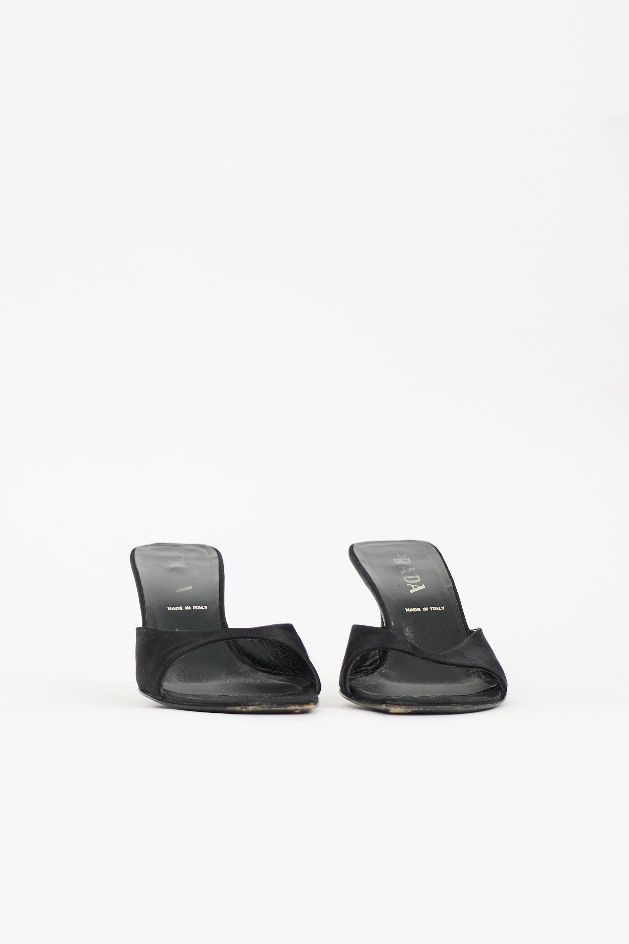 Prada Satin Mule