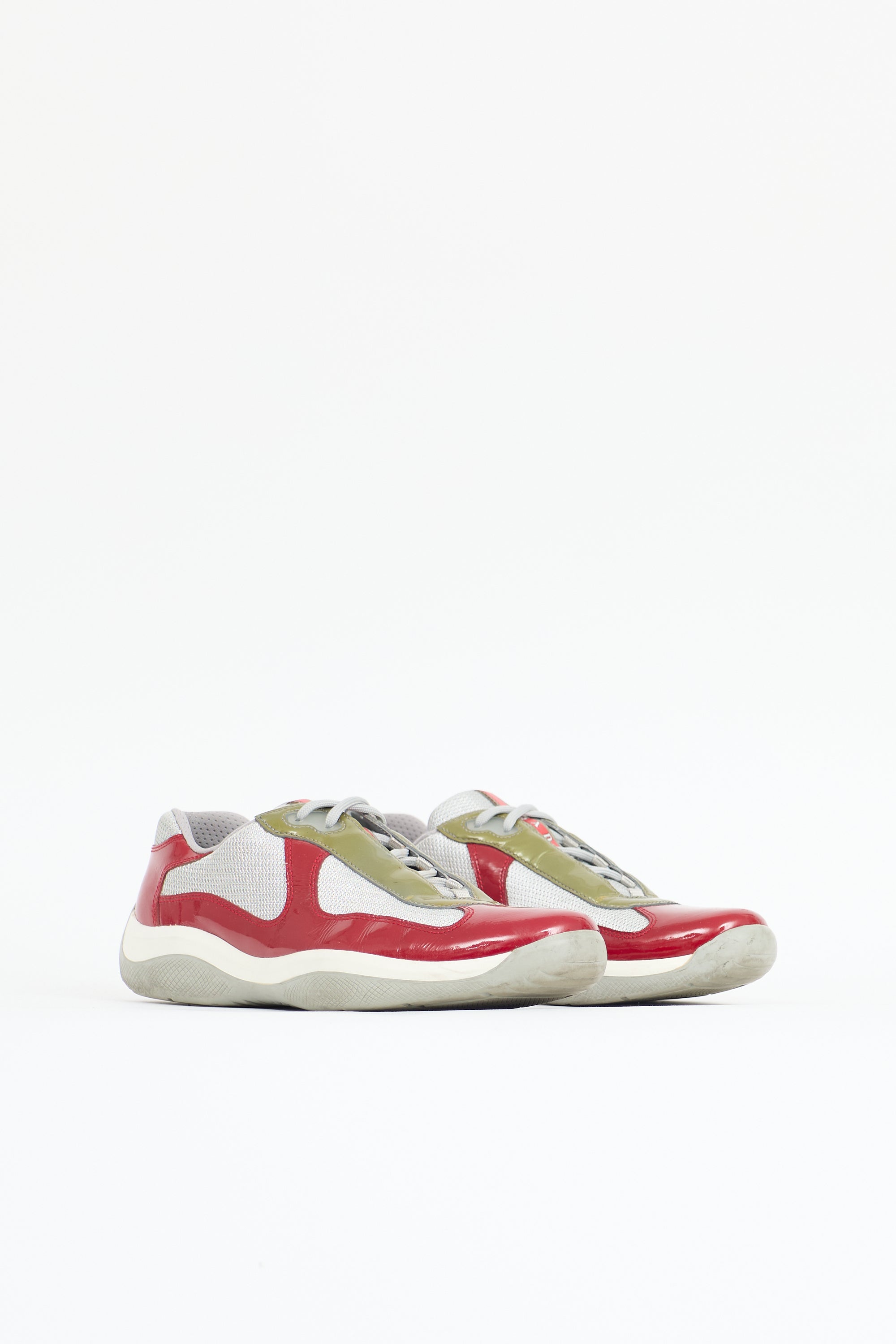 Prada Patent America's Cup Sneaker