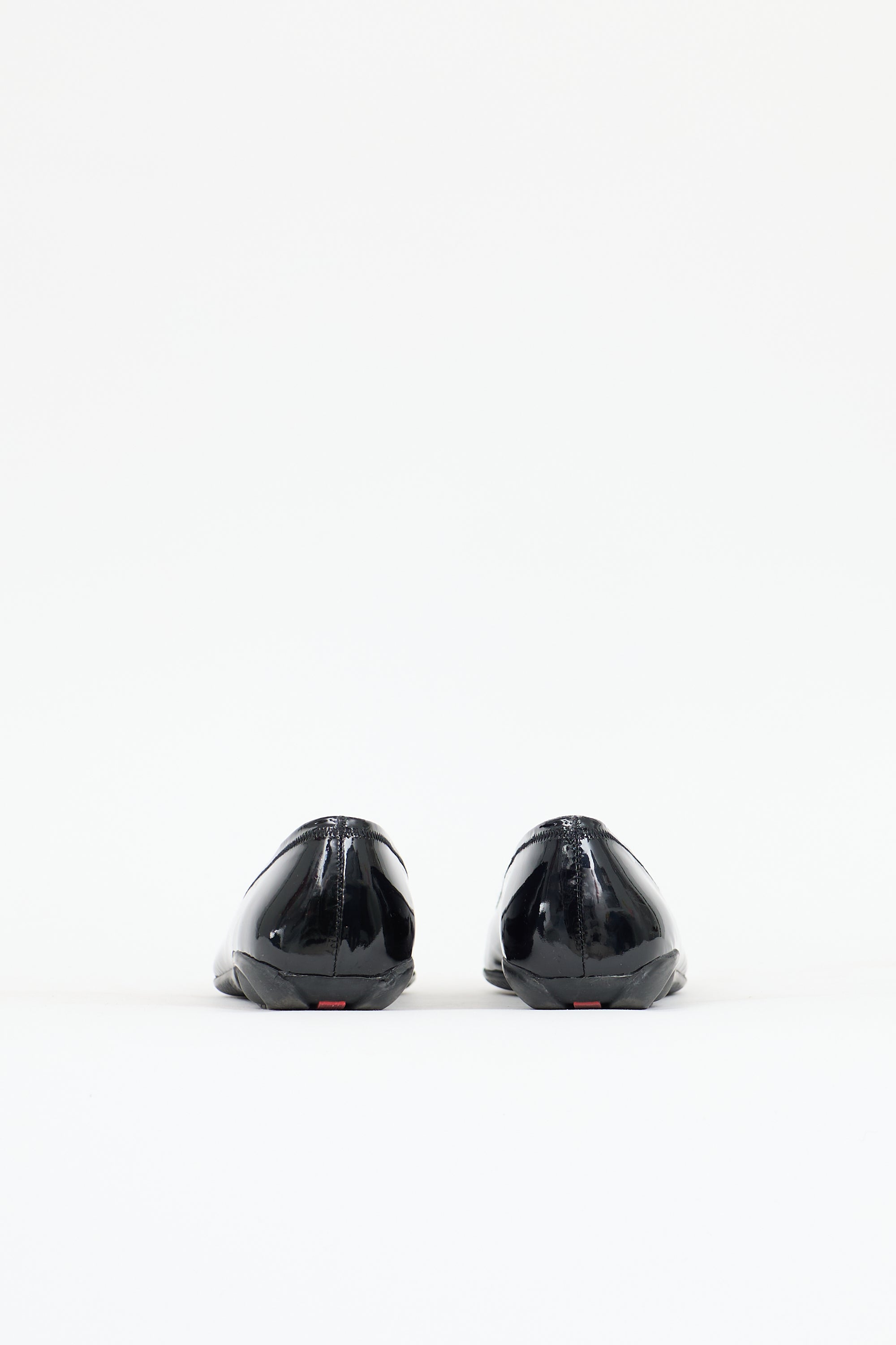 Prada Sport Patent Leather Flat