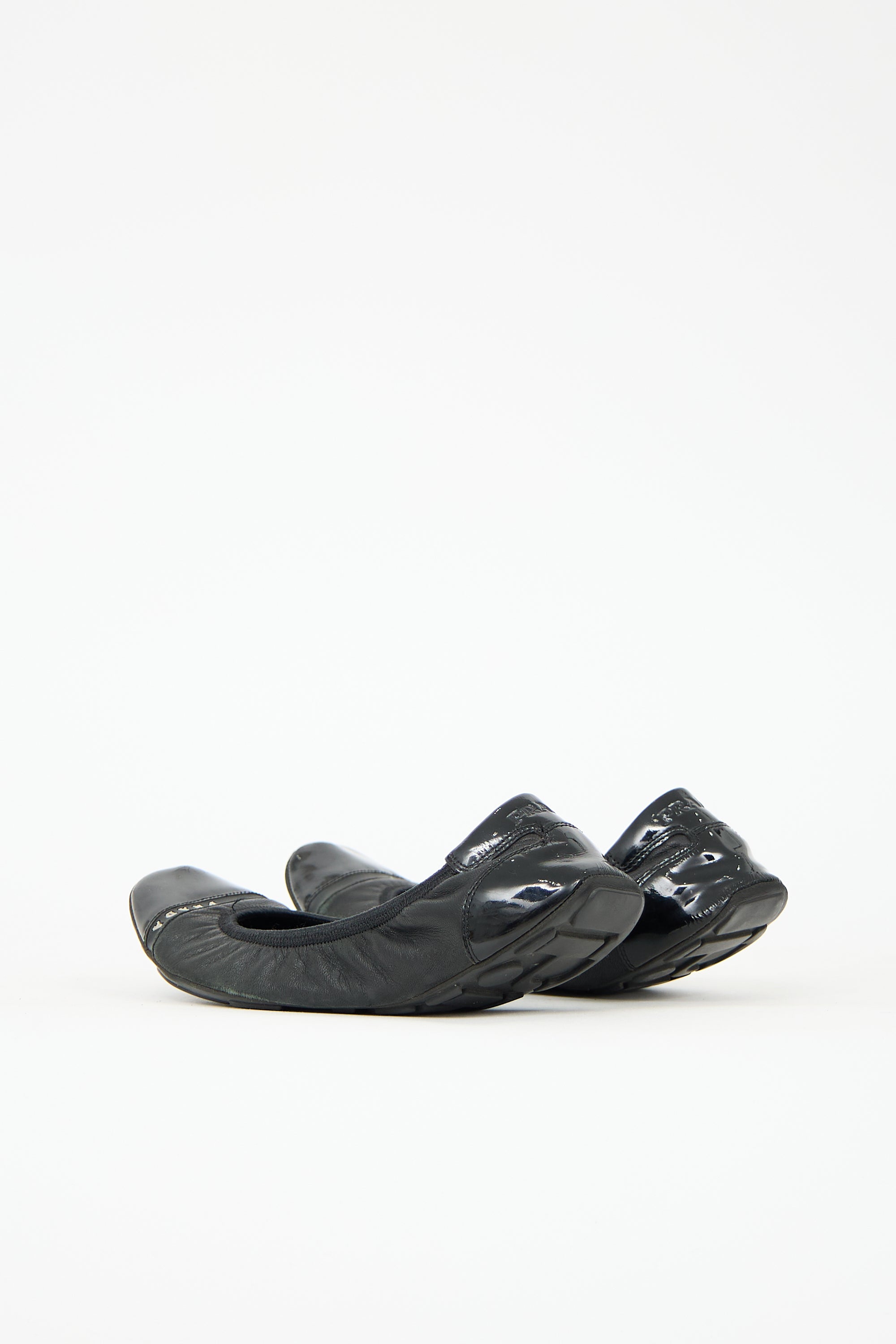 Prada Sport Leather Flat
