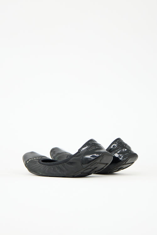 Prada Sport Leather Flat