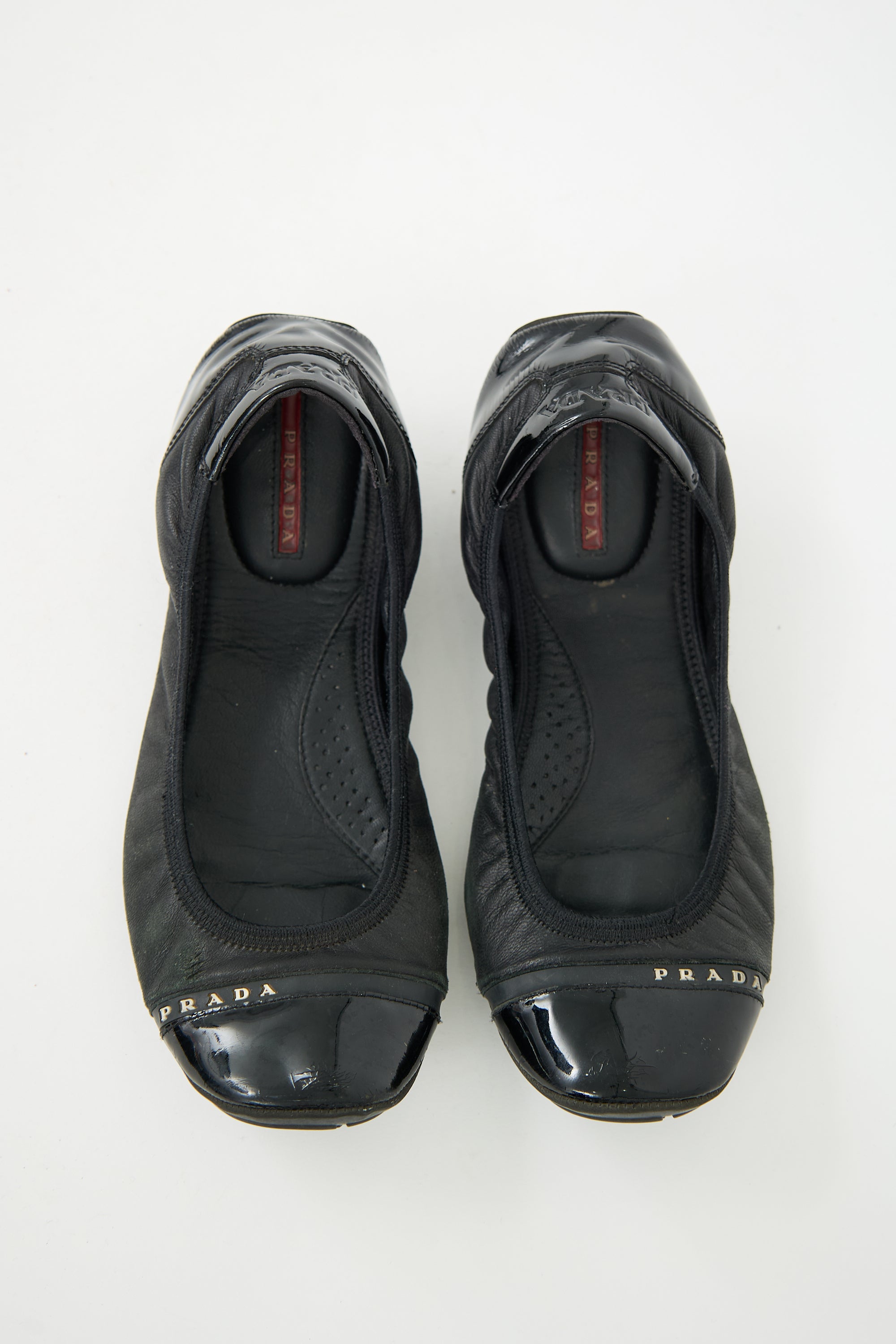 Prada Sport Leather Flat