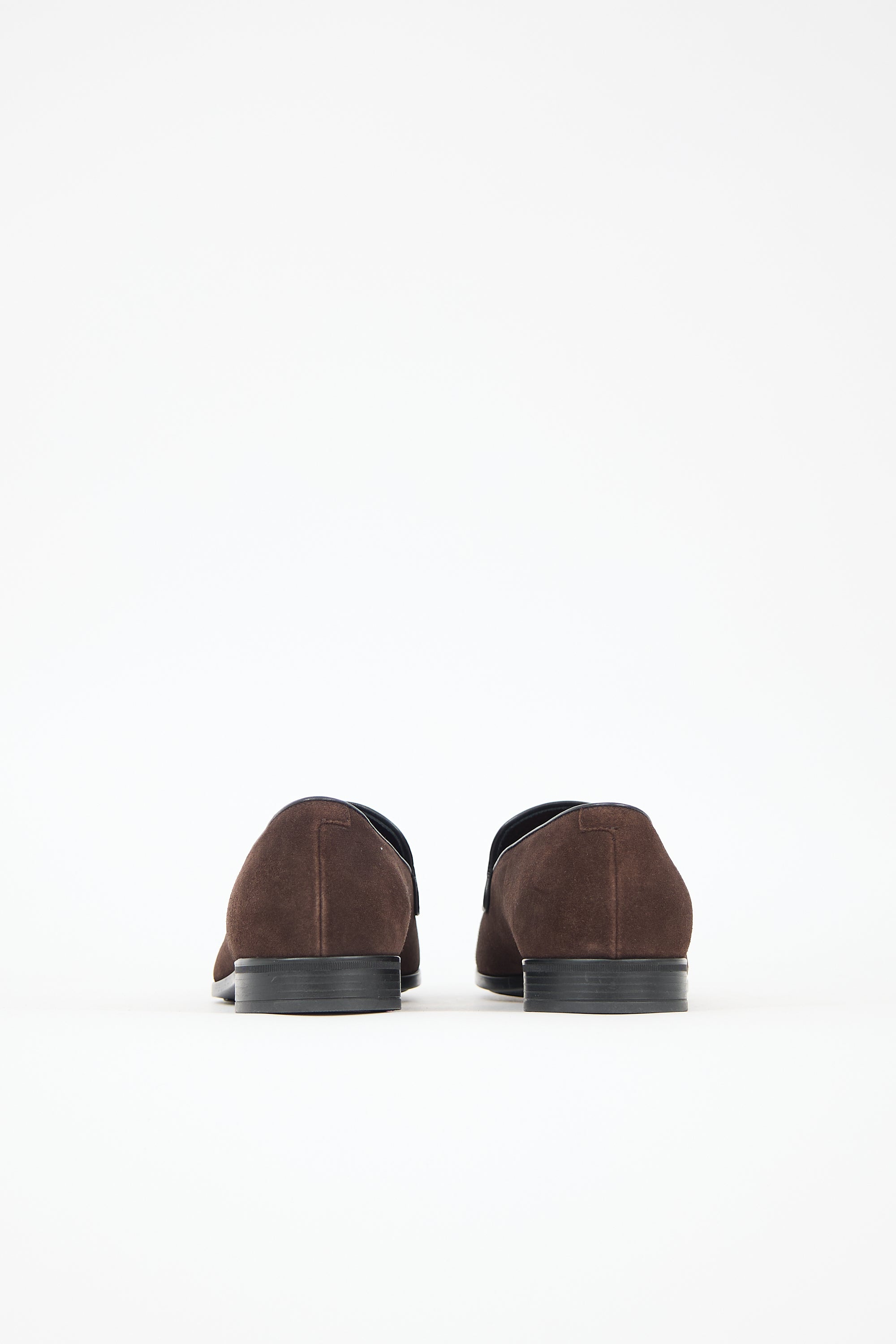 Prada Suede Tassel Loafer