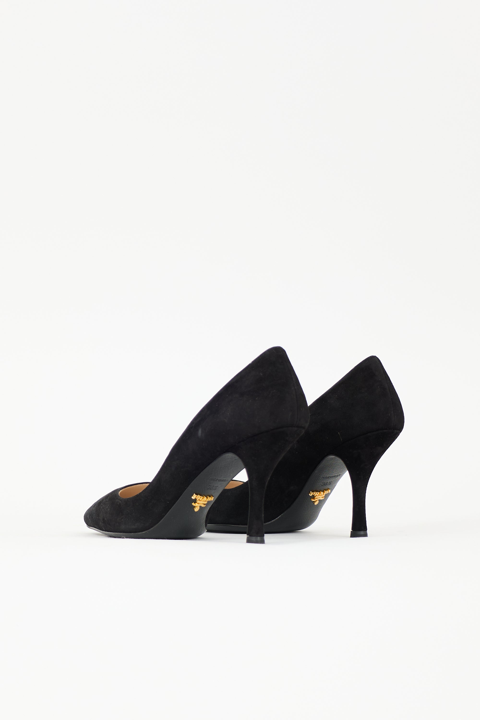 Suede Pump