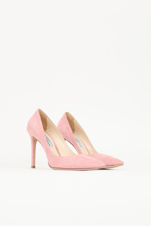 Prada Suede Pump