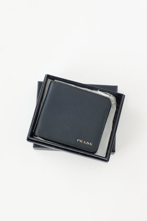 Prada Saffiano Leather Bifold Wallet