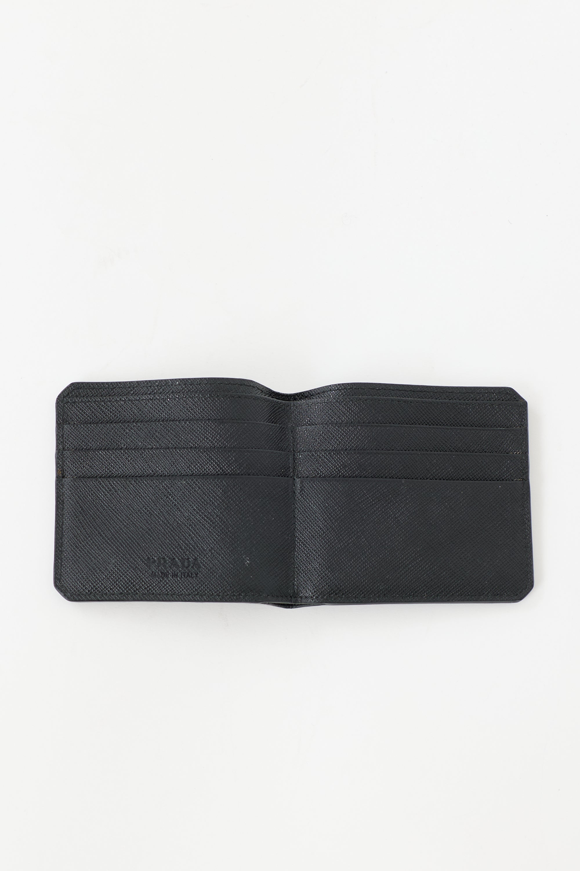Prada Saffiano Leather Bifold Wallet