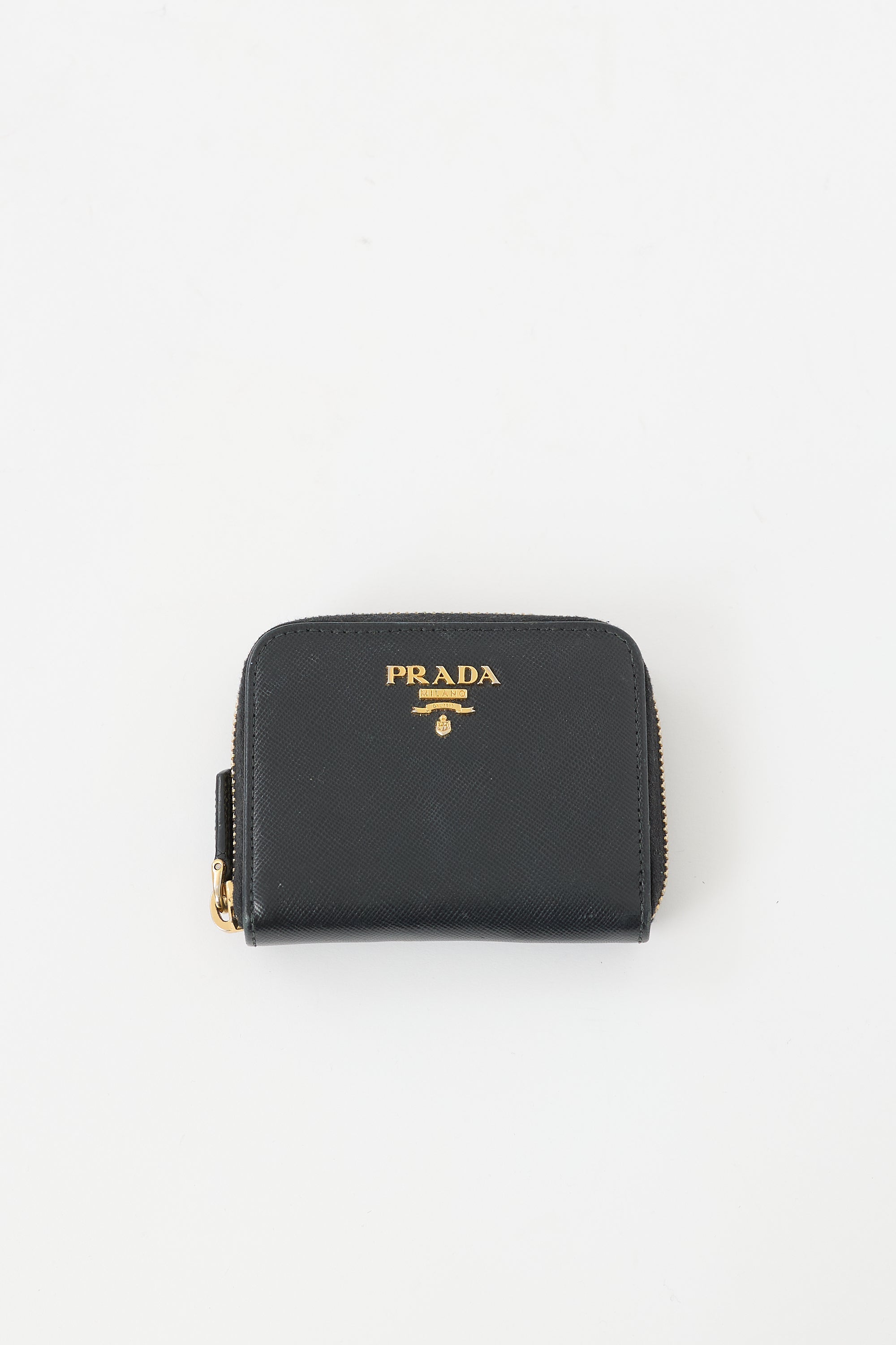 Prada Saffiano Leather Zip