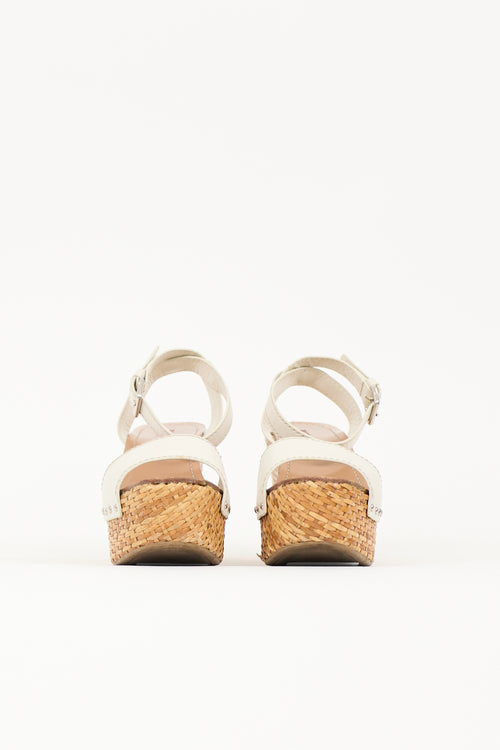 Prada Sport Wedge Sandal