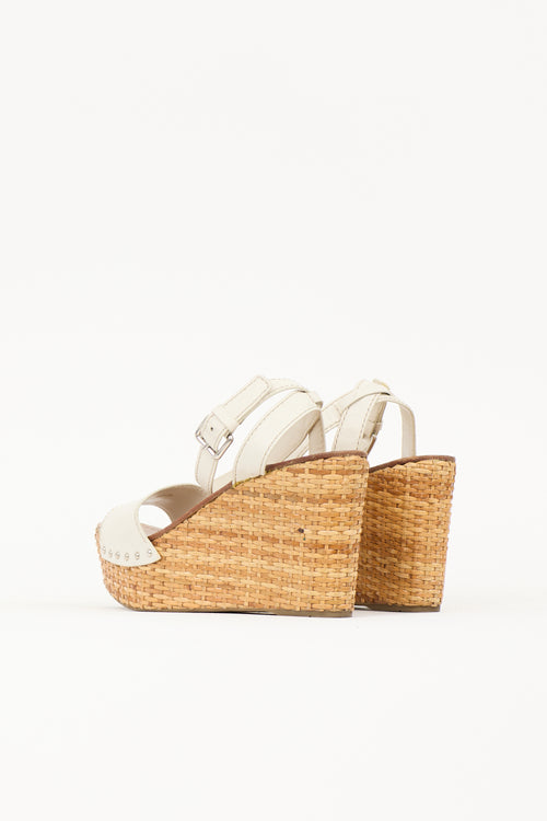 Prada Sport Wedge Sandal