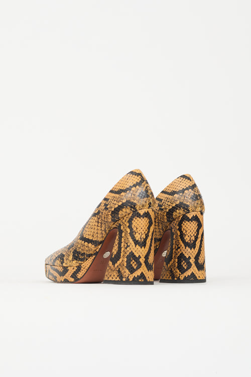 Proenza Schouler Textured Leather Pump