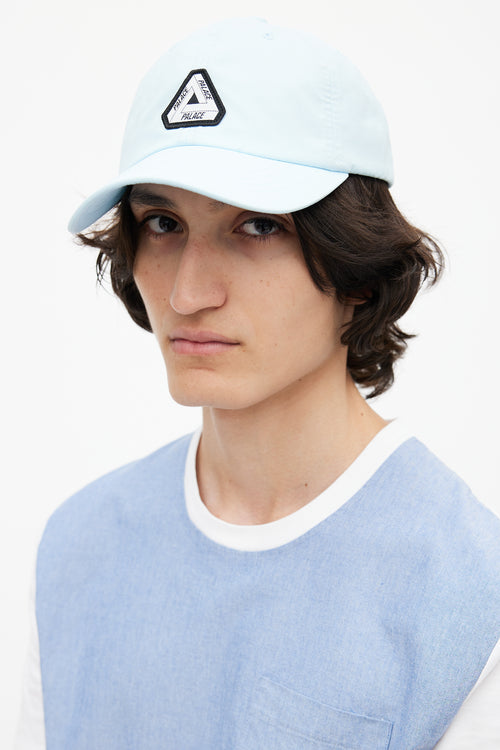 Palace Blue & Black Nylon Logo Hat