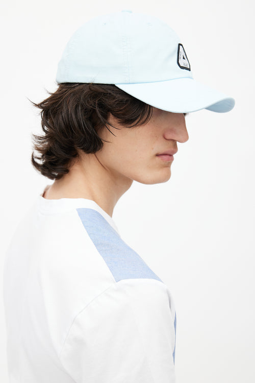 Palace Blue & Black Nylon Logo Hat