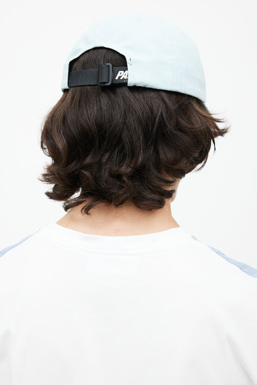 Palace Blue & Black Nylon Logo Hat