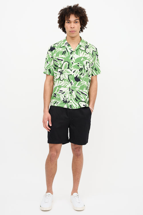 Palm Angels Floral Print Shirt