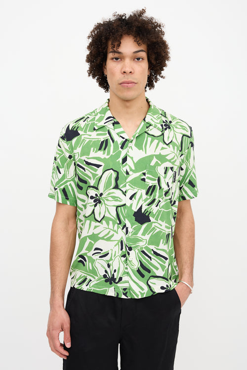 Palm Angels Floral Print Shirt