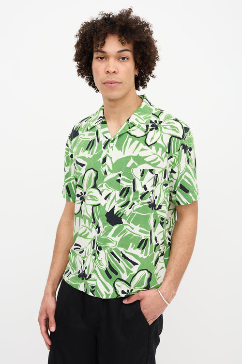 Palm Angels Floral Print Shirt