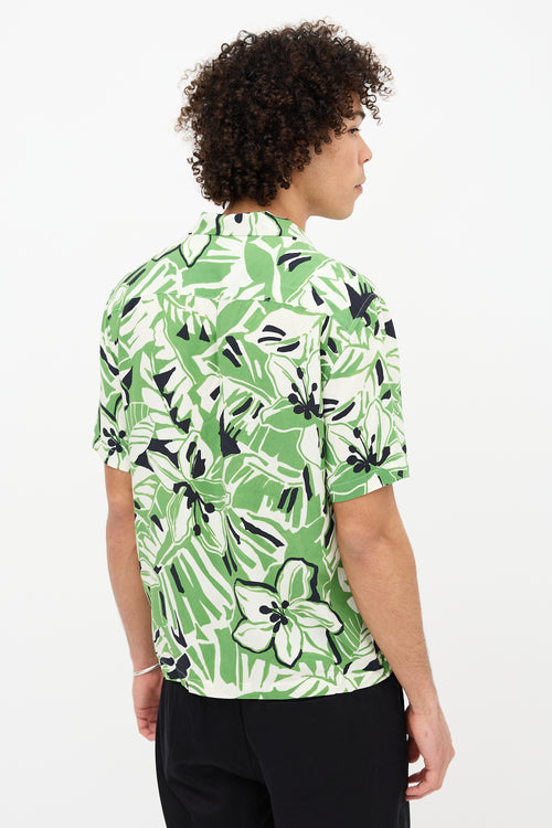 Palm Angels Floral Print Shirt