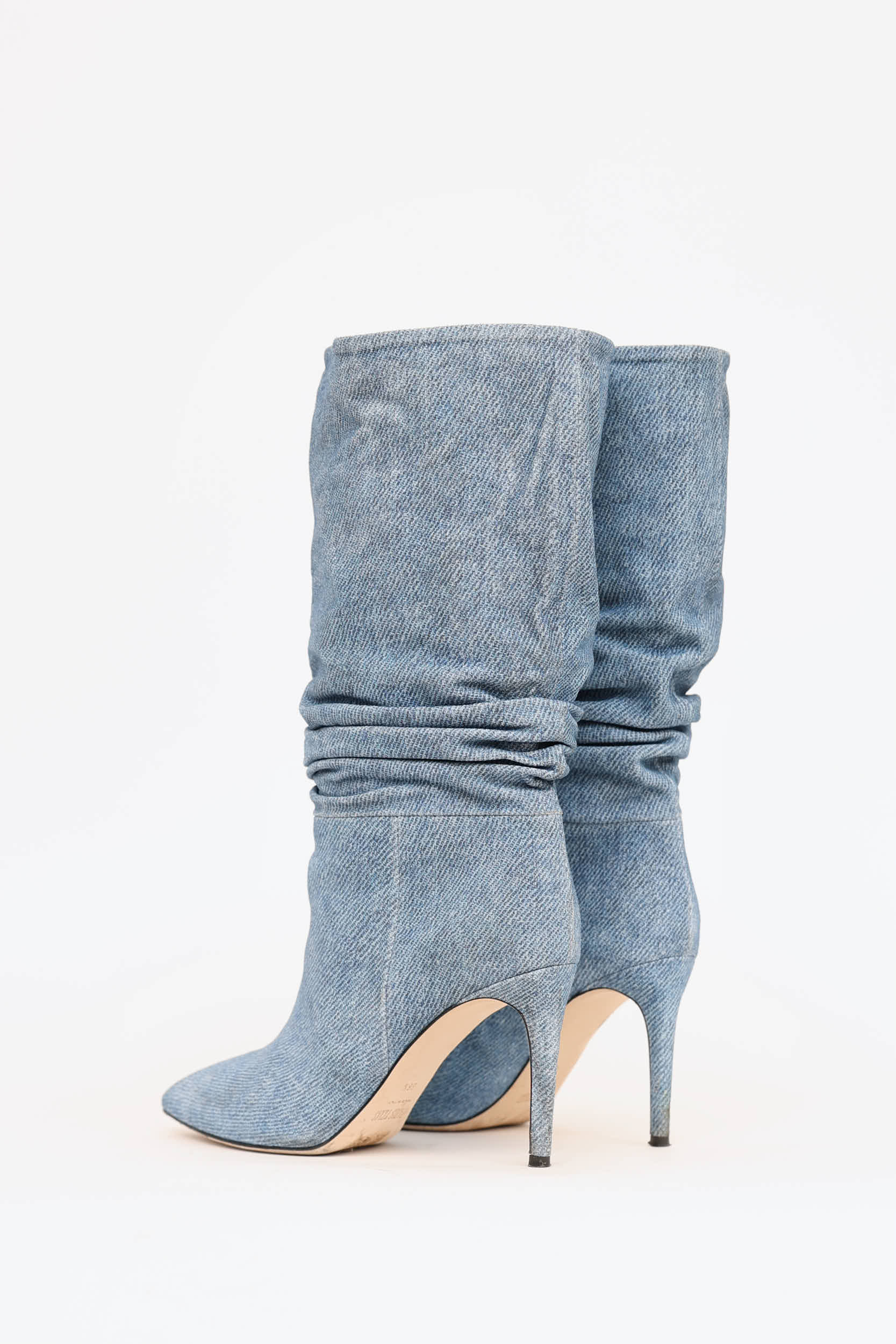 Paris Texas Denim Slouch Boot