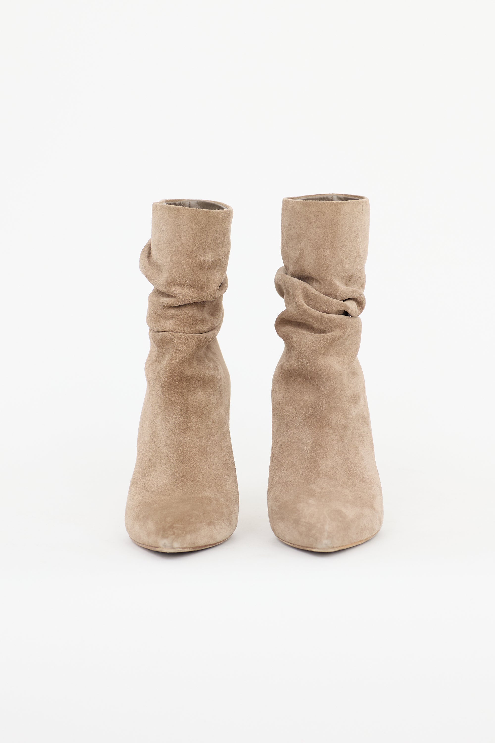 Paris Texas Suede Slouchy Ankle Boot