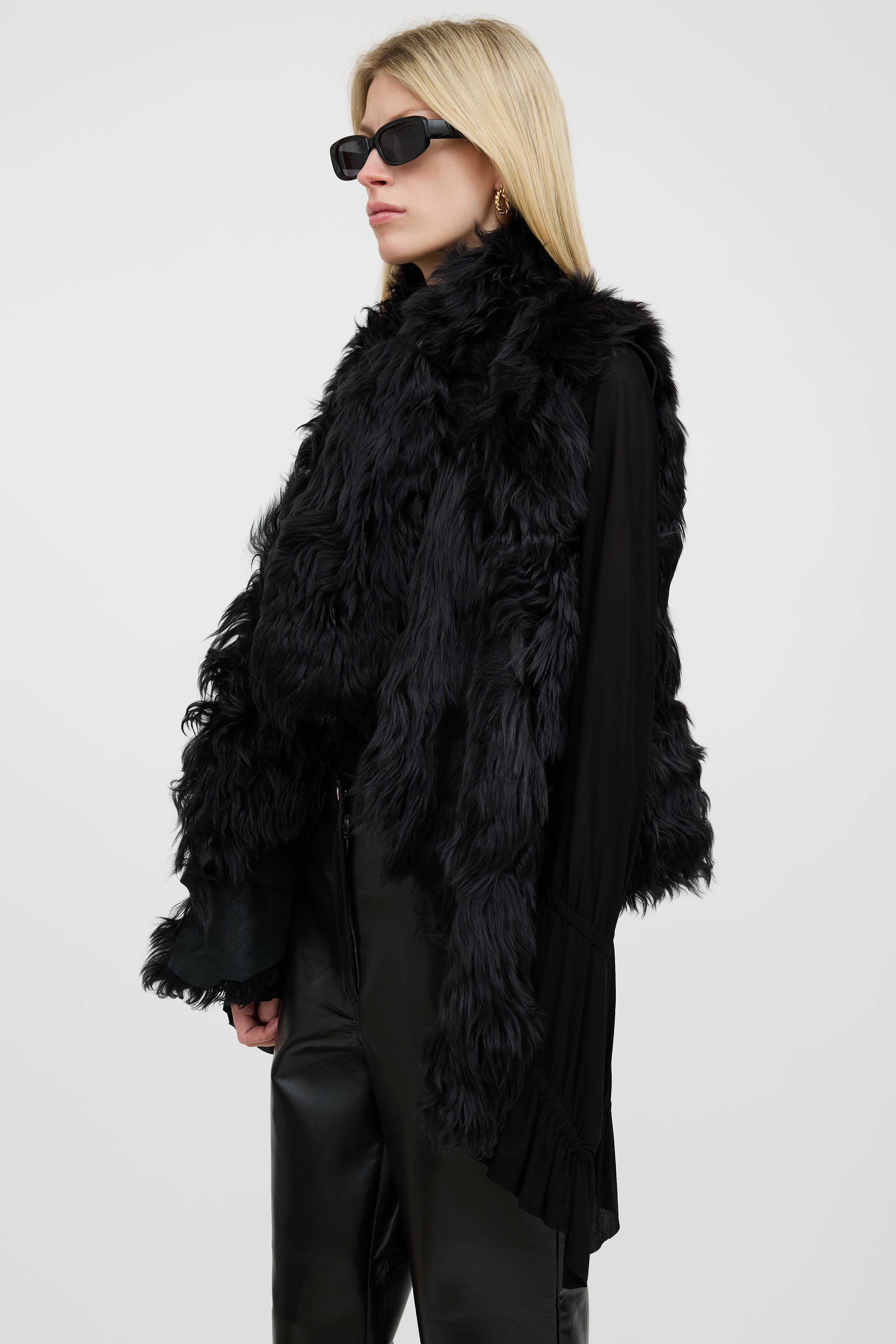 Paul Hardy Reversivble Shearling Vest