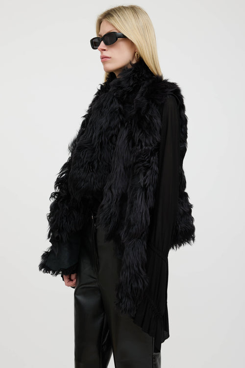 Paul Hardy Reversivble Shearling Vest