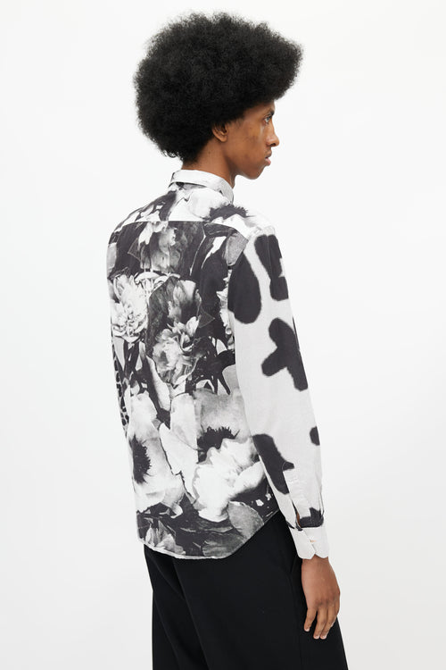 Paul Smith Black & White Print Shirt