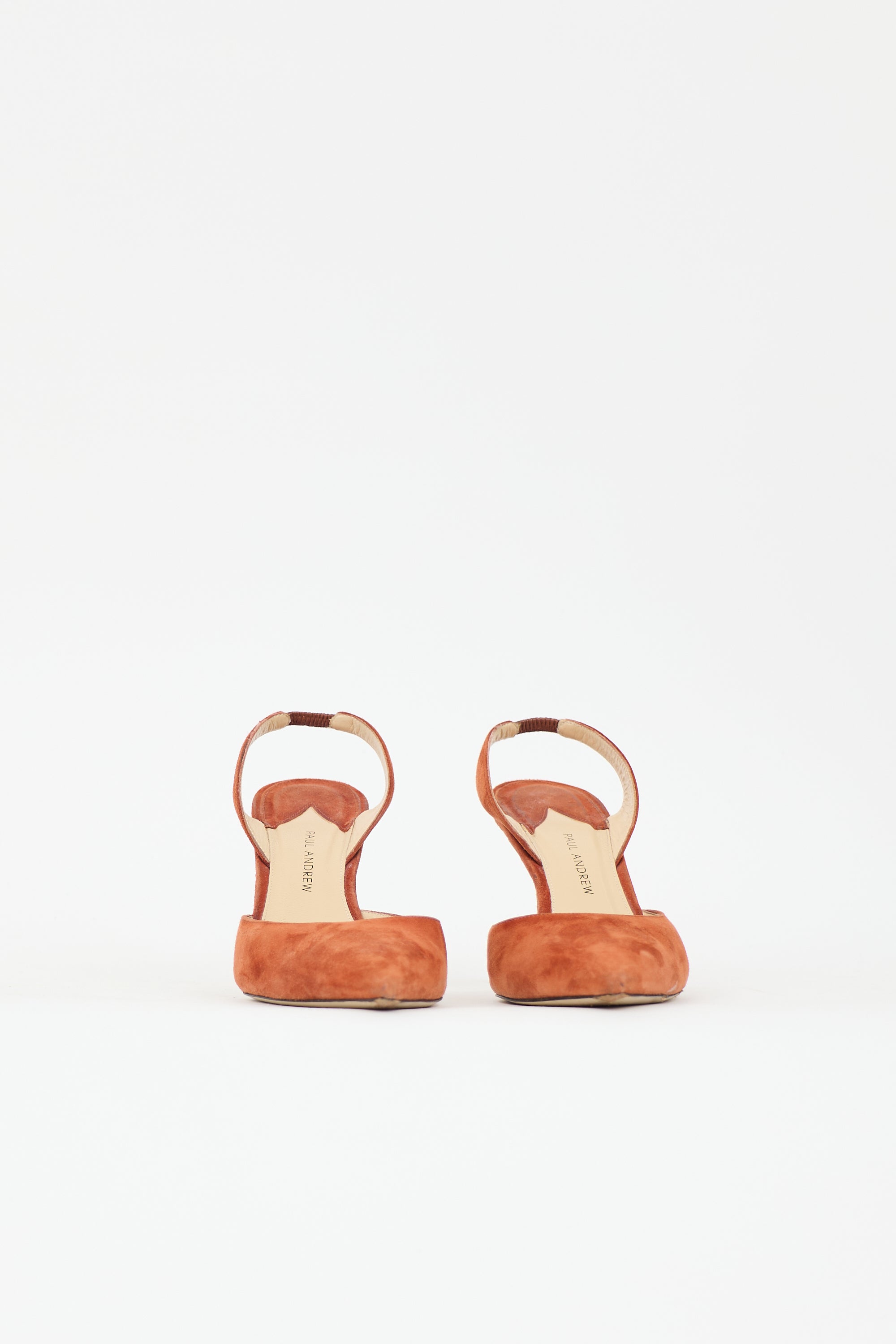 Paul Andrew Suede Rhea Slingback Pump